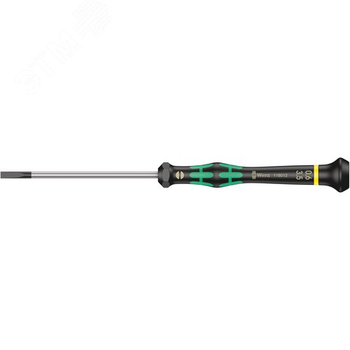 Отвертка шлицевая 2035 SL Micro для прецизионных работ 0.60X3.5X80 мм - фото 1