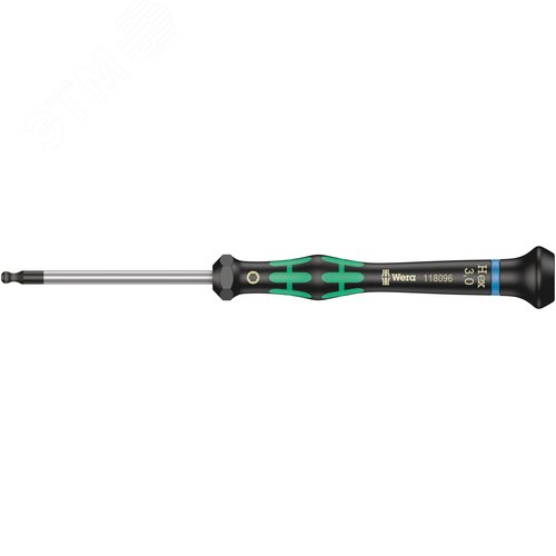 Изображение товара Отвертка шестигранная для прецизионных работ 2052 Micro с шаром 3X60 мм (шт)