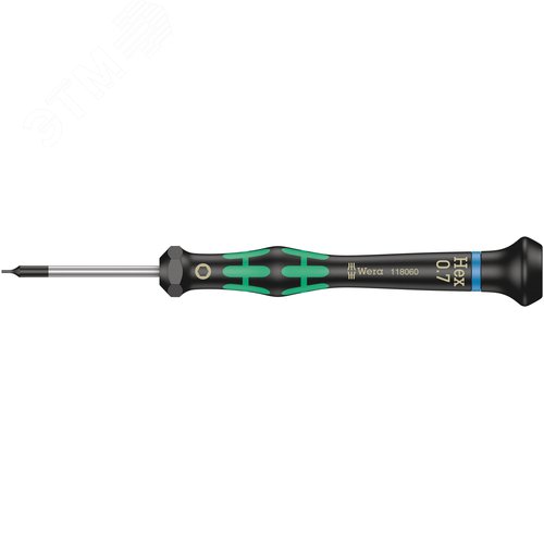 Отвертка шестигранная для прецизионных работ 2054 Hex-Plus Micro 0.7X40 мм - фото 1