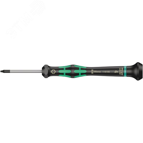 Отвертка для прецизионных работ 2067 TORX HF Micro с фиксацией крепежа TX 4X40 мм - фото 1