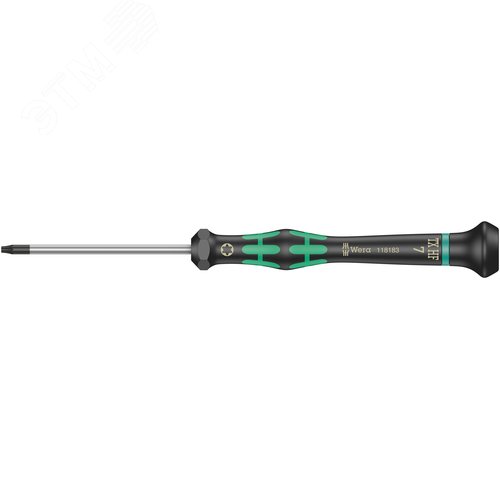 Отвертка для прецизионных работ 2067 TORX HF Micro с фиксацией крепежа TX 7X60 мм - фото 1