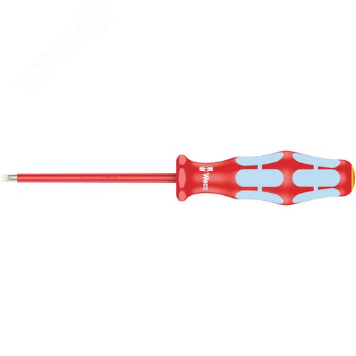 Отвертка диэлектрическая шлицевая из нержавеющей стали 0.5X3X80 мм. 3160 i SL VDE - фото 1