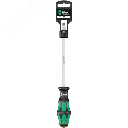 Изображение товара Отвертка шлицевая 334 SL SB 1.2X8X175 мм с держателем-еврослот (шт)