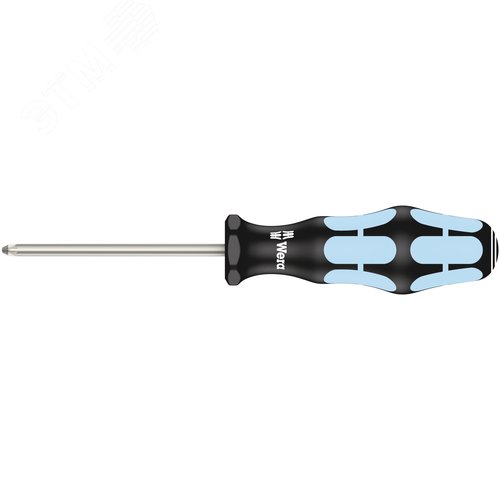 Изображение товара Отвертка крестовая 3355 PZ нержавеющая сталь PZ 1X80 мм (шт)