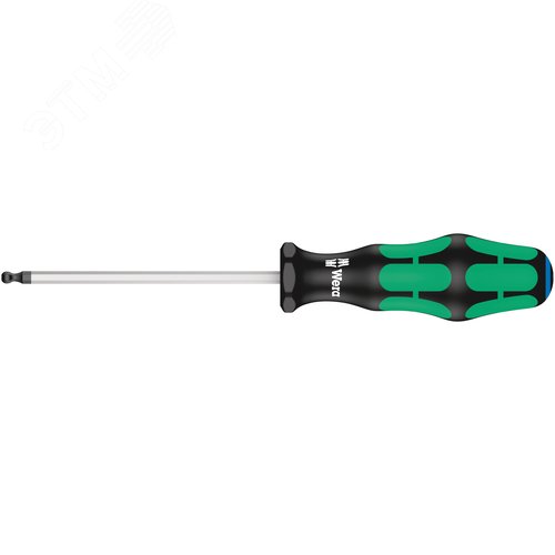 Отвертка шестигранная с шаром 4X100 мм - фото 1