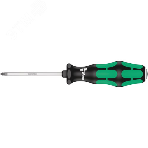 Отвертка крестовая 355 SK PZ с шестигранным стержнем PZ 1X80 мм - фото 1