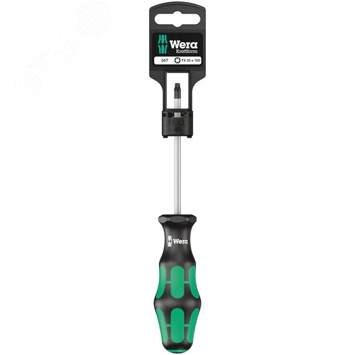 Изображение товара Отвертка 367 TORX SB TX 25X100 мм с держателем-еврослот (шт)