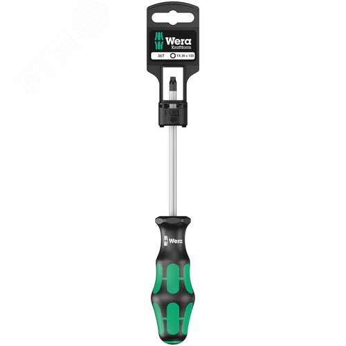 Отвертка 367 TORX SB TX 30X115 мм с держателем-еврослот - фото 1