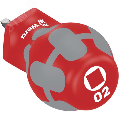 Отвёртка короткая 368 Robertson Stubby для винтов в внутренним квадратом #02X25 мм - фото 2