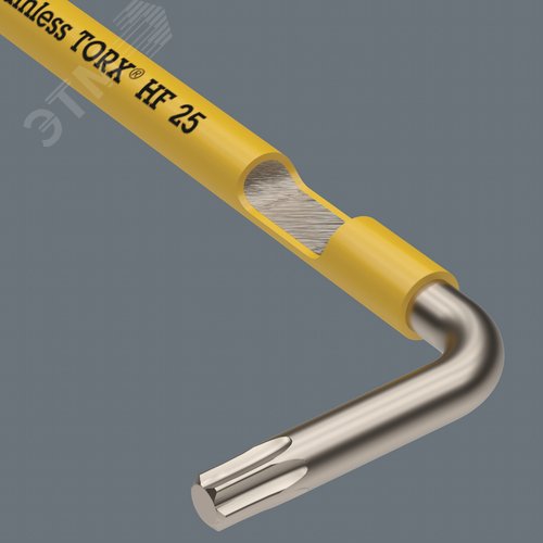 Ключ Г-образный с функцией фиксации крепежа 3967 SXL HF TORX Multicolour удлиненный нержавеющая сталь TX 15X123 мм - фото 3