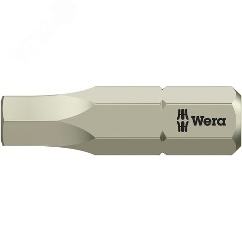 Бита под внутренний шестигранник 3840/1 TS Hex-Plus нержавеющая сталь хвостовик 1/4 C 6.3 5.5X25 мм - фото 1