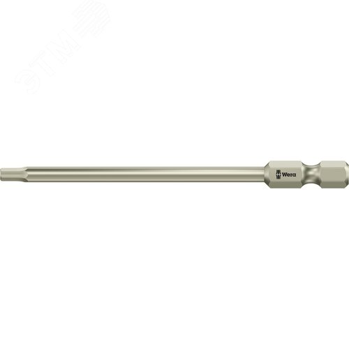 Бита под внутренний шестигранник 3840/4 TS Hex-Plus нержавеющая сталь хвостовик 1/4 E 6.3 3X89 мм - фото 1