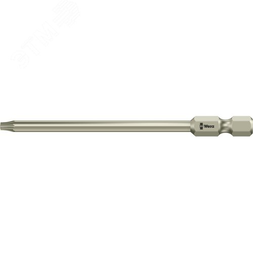 Бита 3867/4 TS TORX BO с отверстием под штифт нержавеющая сталь хвостовик 1/4 E 6.3 TX 10X89 мм - фото 1