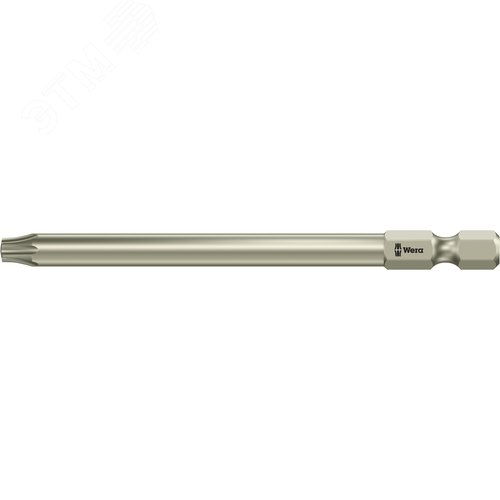 Бита 3867/4 TS TORX BO с отверстием под штифт нержавеющая сталь хвостовик 1/4 E 6.3 TX 25X89 мм - фото 1