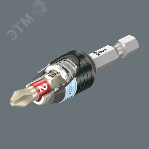 Битодержатель 3888/4/1 K Rapidaptor SB с быстрозажимным патроном хвостовик 1/4 E 6.3 нержавеющая сталь 1/4X50 мм с держателем-еврослот - фото 3