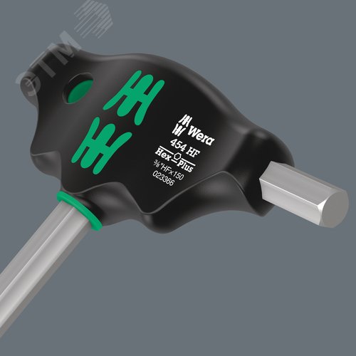 Отвёртка шестигранная 454 Hex-Plus HF Imperial с Т-образной рукояткой с функцией фиксации крепежа 5/32X150 мм - фото 6