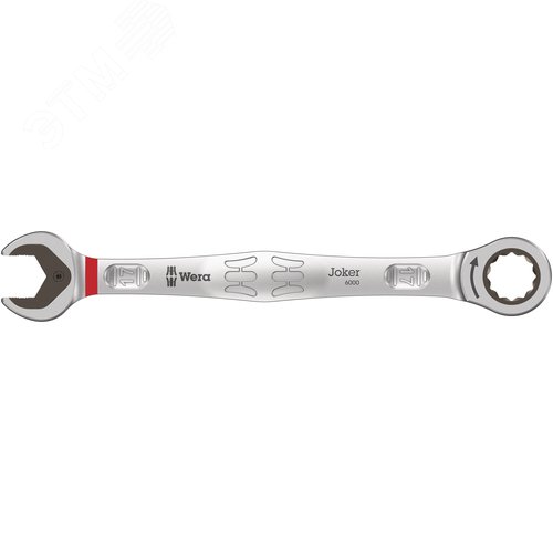 Изображение товара Ключ гаечный 6000 Joker комбинированный с трещоткой 17X224 мм (шт)