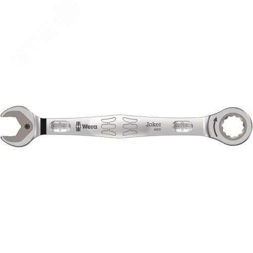 Изображение товара Ключ гаечный 6000 Joker комбинированный с трещоткой 5/8X212 мм (шт)