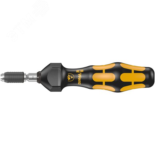 Изображение товара Отвертка динамометрическая антистатическая 0.10-0.34 Нм с быстрозажимным патроном 4 мм Halfmoon/HIOS погрешность ± 6%. 7435 ESD Kraftform (шт)