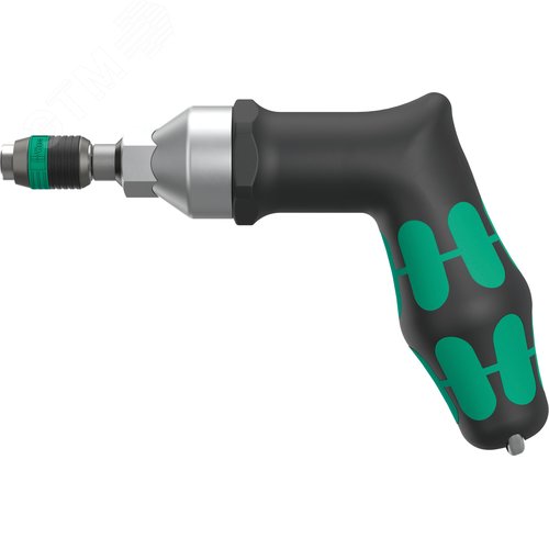 Отвертка динамометрическая с пистолетной рукояткой 4-8.8 Нм патрон Rapidaptor для бит 1/4 C/E 6.3 погрешность ± 6%. 7443 Kraftform - фото 1