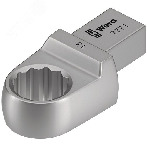 Насадка-ключ накидной 7771. 14 мм под посадочное гнездо 9x12 мм для динамометрических ключей Click-Torque серий X и XP - фото 2