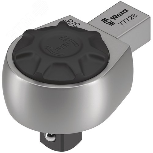 Изображение товара Насадка-трещотка 7772 B с реверсом 3/8 DR под посадочное гнездо 9x12 мм для динамометрических ключей Click-Torque серий X и XP (шт)