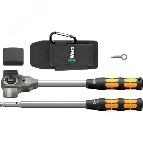 Набор со сверхпрочной трещоткой-молотком DR 1/2 5 предметов. 8002 C Koloss All Inclusive Set - фото 1