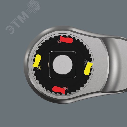 Набор с трещоткой 8100 SC 10 Zyklop Metal Push сдвижной квадрат DR 1/2 28 предметов - фото 7