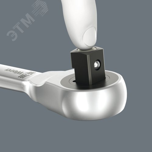 Набор с трещоткой 8100 SC 10 Zyklop Metal Push сдвижной квадрат DR 1/2 28 предметов - фото 6