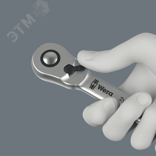 Трещотка 8004 A Zyklop Metal Switch с реверсом привод 1/4 1/4X141 мм - фото 6