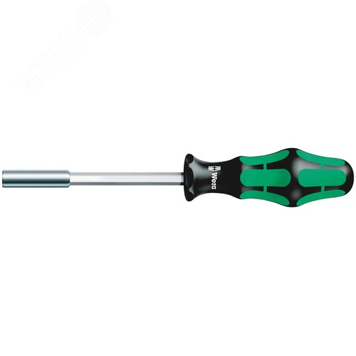 Рукоятка-битодержатель с пружинным стопорным кольцом 1/4X120 мм для бит 1/4 С 6.3. 810/1 - фото 1