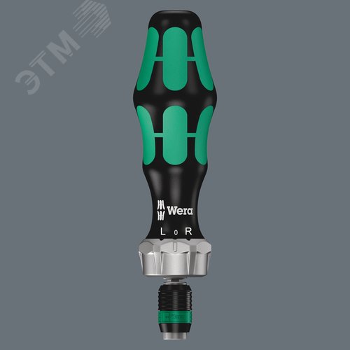 Рукоятка-битодержатель 816 RA с трещоткой 1/4X142 мм для бит 1/4 С 6.3 и E 6.3 - фото 3