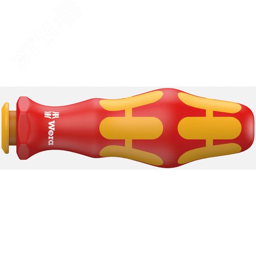 Рукоятка-держатель для сменных отверток-насадок диэлектрических 817 VDE Kraftform 9X102 мм - фото 1