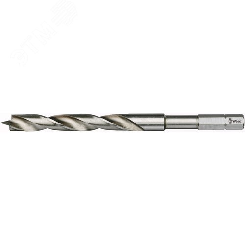 Насадка-сверло 849/1 HSS спиральное по дереву хвостовик 1/4 C 6.3 5X85 мм - фото 1