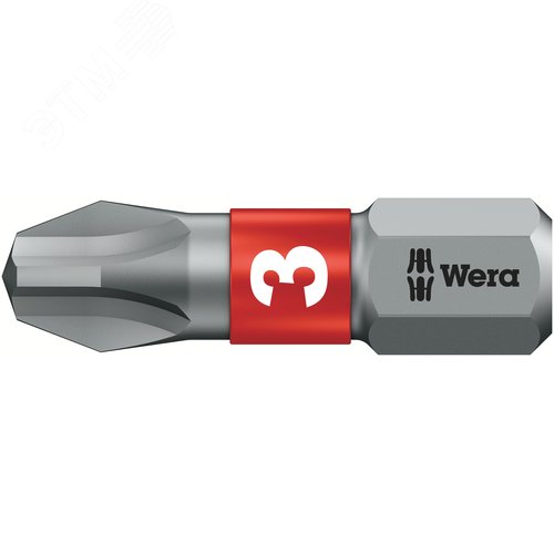 Бита биторсионная 851/1 BTZ PH вязкая твердость хвостовик 1/4 C 6.3 PH 3X25 мм - фото 1