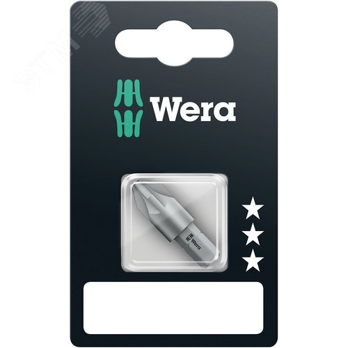 Бита 855/1 Z PZ SB вязкая твердость хвостовик 1/4 C 6.3 1 шт PZ 4X32 мм с держателем-еврослот - фото 1