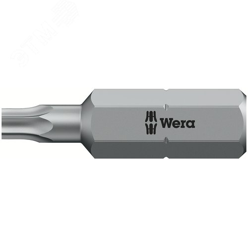 Бита 867/1 Z TORX BO с отверстием под штифт вязкая твердость хвостовик 1/4 C 6.3 TX 10X25 мм - фото 1