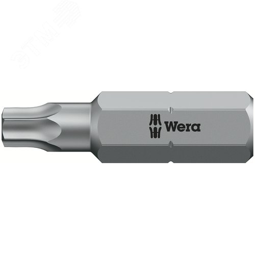 Бита 867/1 Z TORX BO с отверстием под штифт вязкая твердость хвостовик 1/4 C 6.3 TX 20X25 мм - фото 1