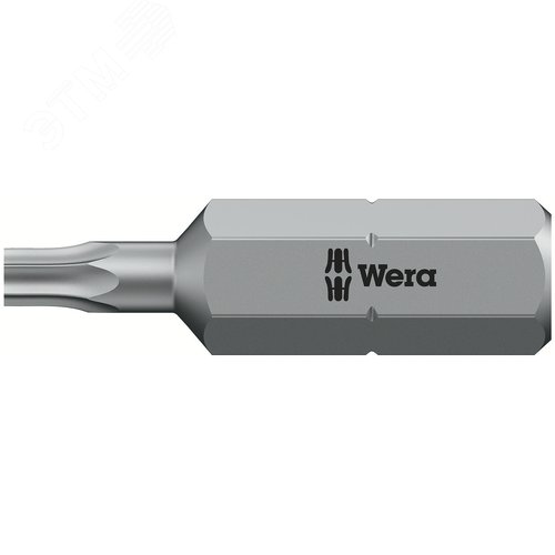 Бита 867/1 Z TORX BO с отверстием под штифт вязкая твердость хвостовик 1/4 C 6.3 TX 8X25 мм - фото 1