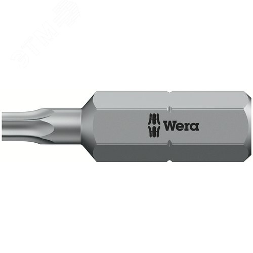 Бита 867/1 Z TORX BO с отверстием под штифт вязкая твердость хвостовик 1/4 C 6.3 TX 9X25 мм - фото 1