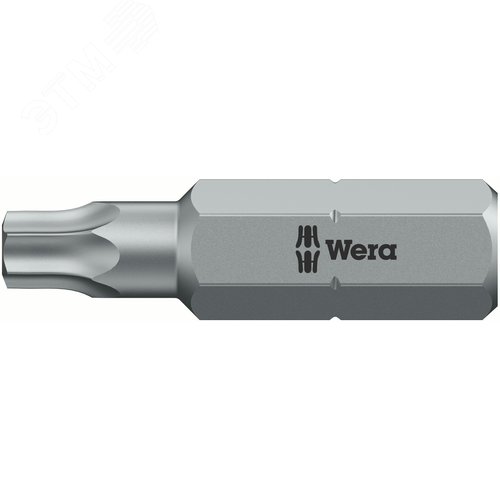 Бита 867/1 Z Wedge TORX конический шлиц для лучшей фиксации крепежа вязкая твердость хвостовик 1/4 C 6.3 TX 20X25 мм - фото 1