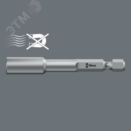 Головка торцевая 869/4 без магнита хвостовик 1/4 E 6.3 13X50 мм - фото 2