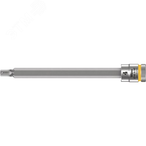 Головка торцевая 8740 A Hex-Plus HF Zyklop со вставкой под внутренний шестигранник DR 1/4 с функцией фиксации крепежа 4X100 мм - фото 1