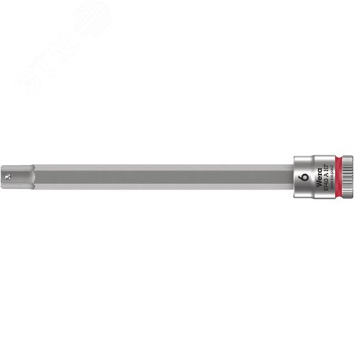 Головка торцевая 8740 A Hex-Plus HF Zyklop со вставкой под внутренний шестигранник DR 1/4 с функцией фиксации крепежа 6X100 мм - фото 1