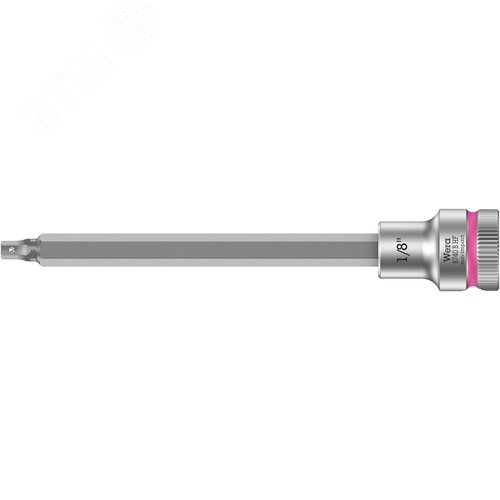 Головка торцевая 8740 B Hex-Plus HF Zyklop со вставкой под внутренний шестигранник DR 3/8 с функцией фиксации крепежа 1/8X107 мм - фото 1