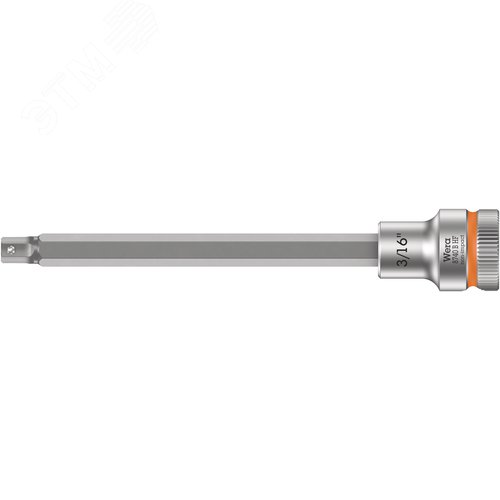 Головка торцевая 8740 B Hex-Plus HF Zyklop со вставкой под внутренний шестигранник DR 3/8 с функцией фиксации крепежа 3/16X107 мм - фото 1