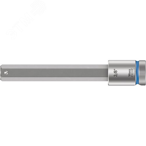 Головка торцевая 8740 B Hex-Plus HF Zyklop со вставкой под внутренний шестигранник DR 3/8 с функцией фиксации крепежа 3/8X100 мм - фото 1