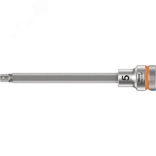 Головка торцевая 8740 B Hex-Plus HF Zyklop со вставкой под внутренний шестигранник DR 3/8 с функцией фиксации крепежа 5X107 мм - фото 1