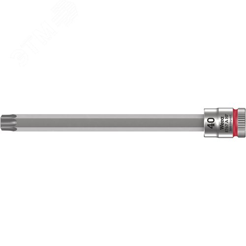 Головка торцевая 8767 A HF TORX Zyklop со вставкой DR 1/4 с функцией фиксации крепежа TX 40X100 мм - фото 1