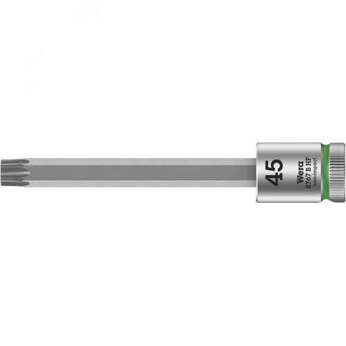 Головка торцевая 8767 B HF TORX Zyklop со вставкой DR 3/8 с функцией фиксации крепежа TX 45X100 мм - фото 1